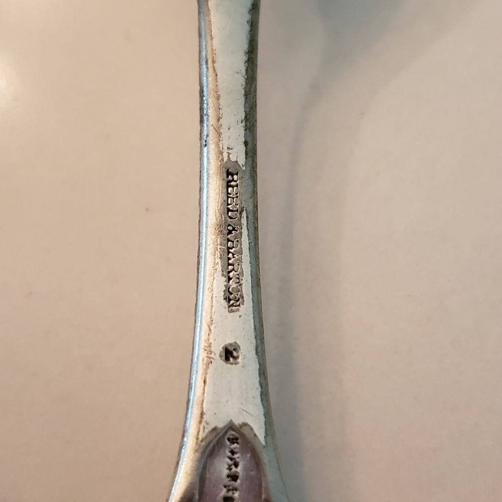 Silver Plate Fork, Reed & Barton, Antique, used - Picture 7 of 8
